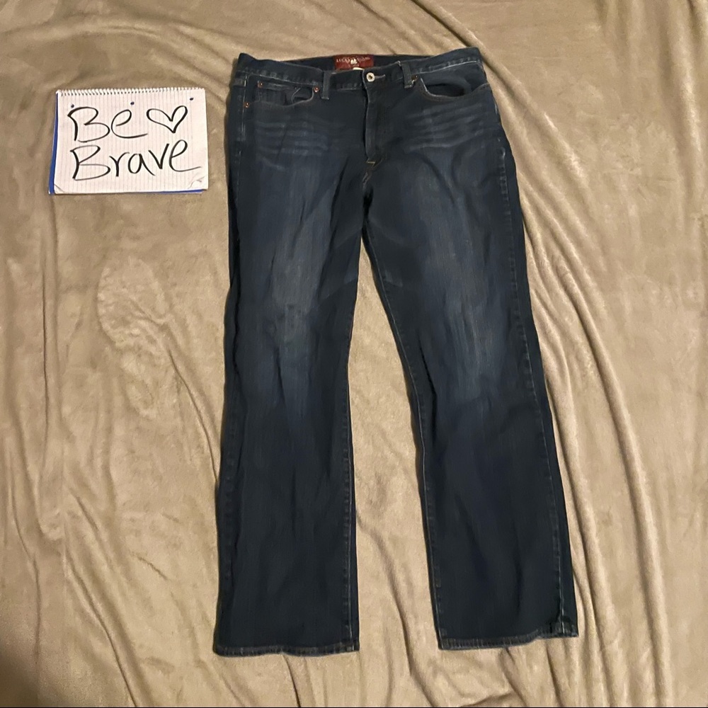 Iucky brand vintage straight jeans